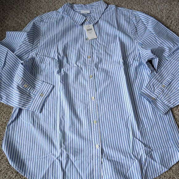 NWT J Jill Button up, XL Tall - Picture 1 of 9